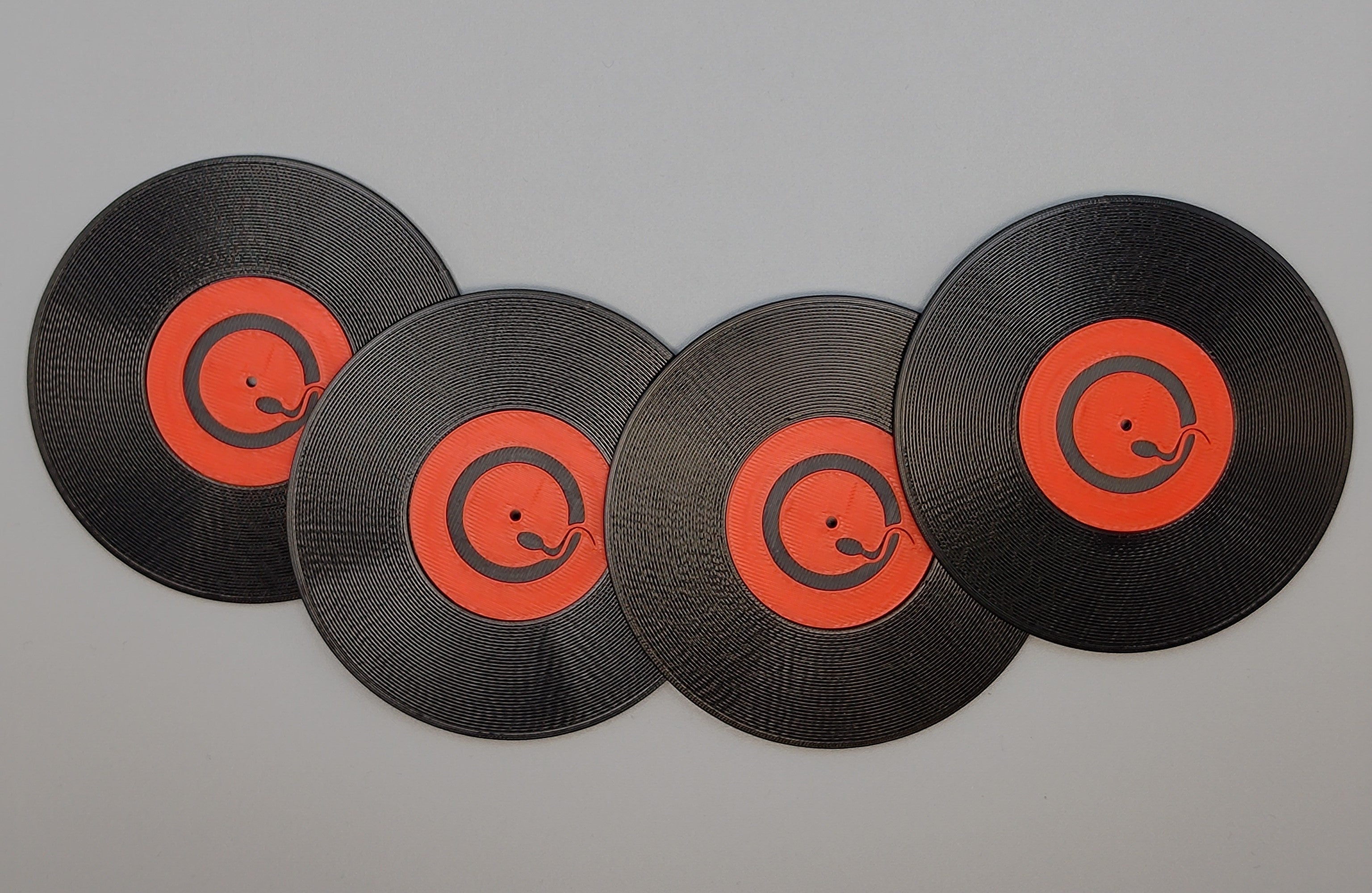Record Coaster inspired by Queens of the Stoneage - Fillywinkel